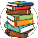 Printed book category illustration